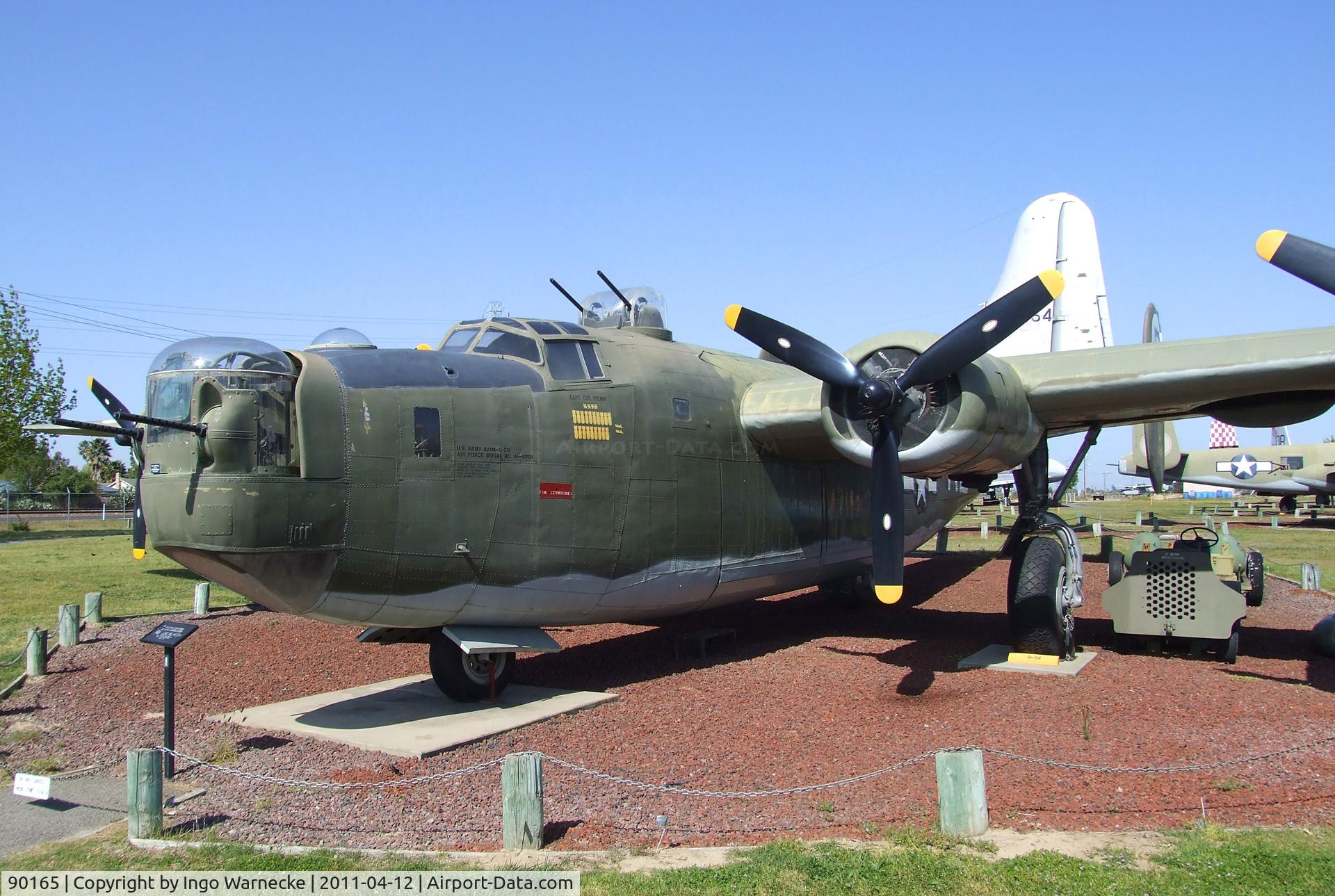 90165, Consolidated PB4Y-1 Liberator C/N Not found 90165, Consolidated PB4Y-1 (restored to represent B-24M Liberator 44-41916) at the Castle Air Museum, Atwater CA