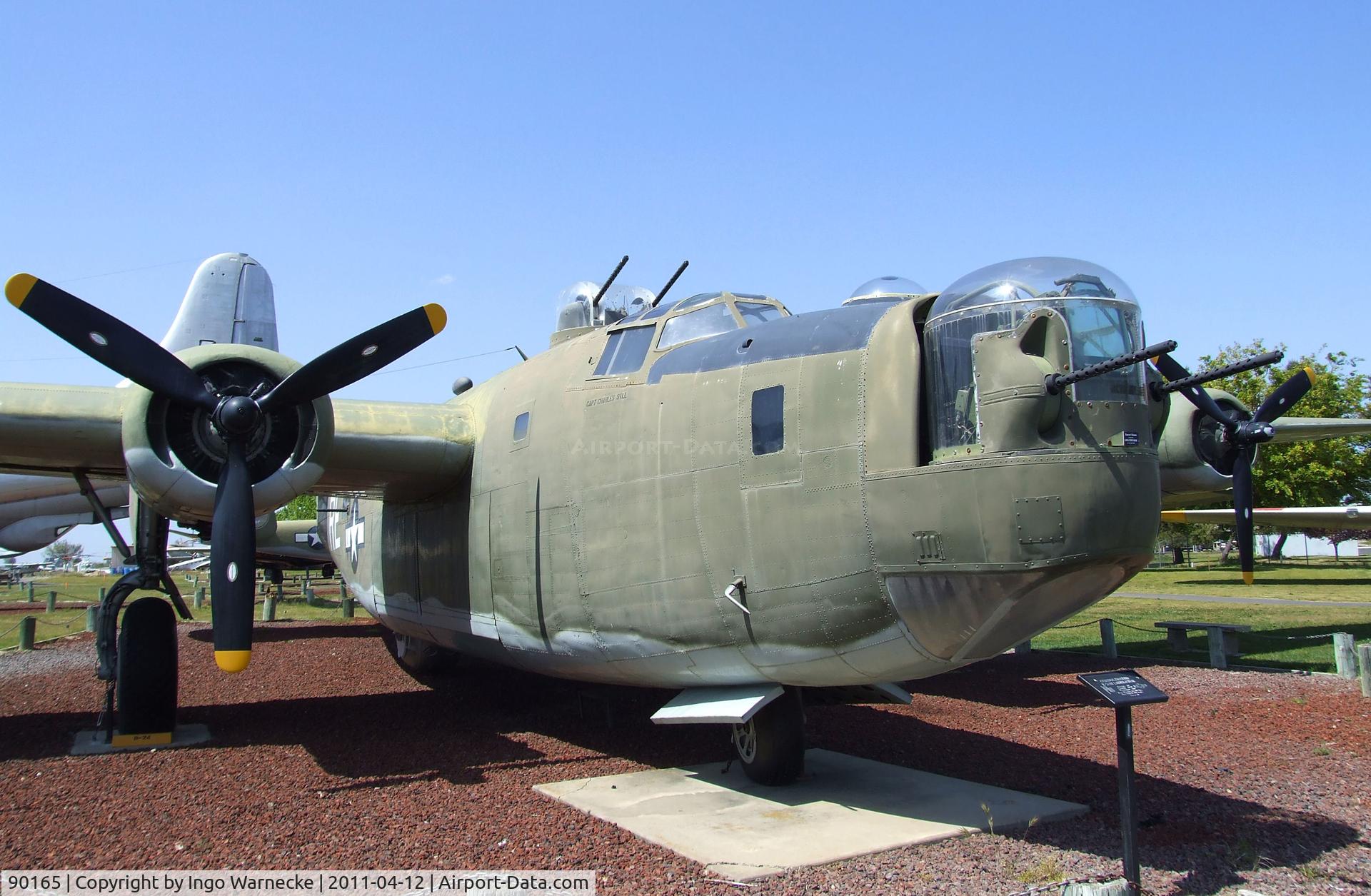 90165, Consolidated PB4Y-1 Liberator C/N Not found 90165, Consolidated PB4Y-1 (restored to represent B-24M Liberator 44-41916) at the Castle Air Museum, Atwater CA