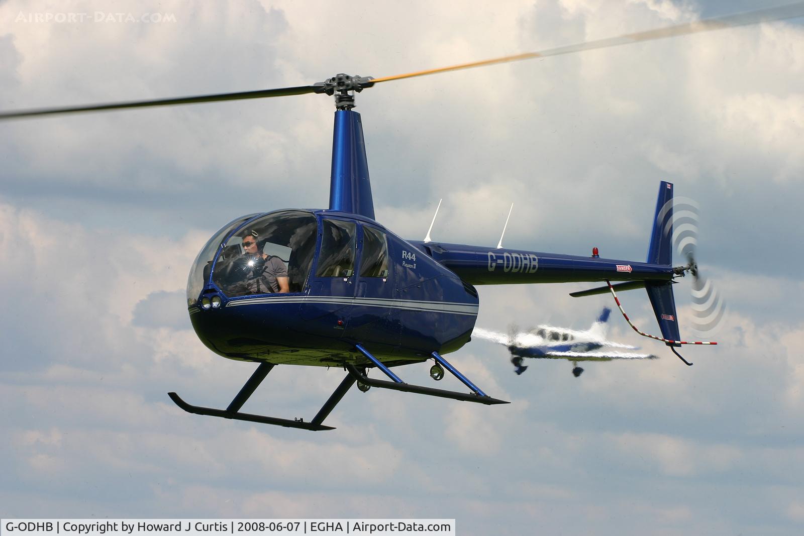 G-ODHB, 2005 Robinson R44 Raven II C/N 10985, Privately owned.
