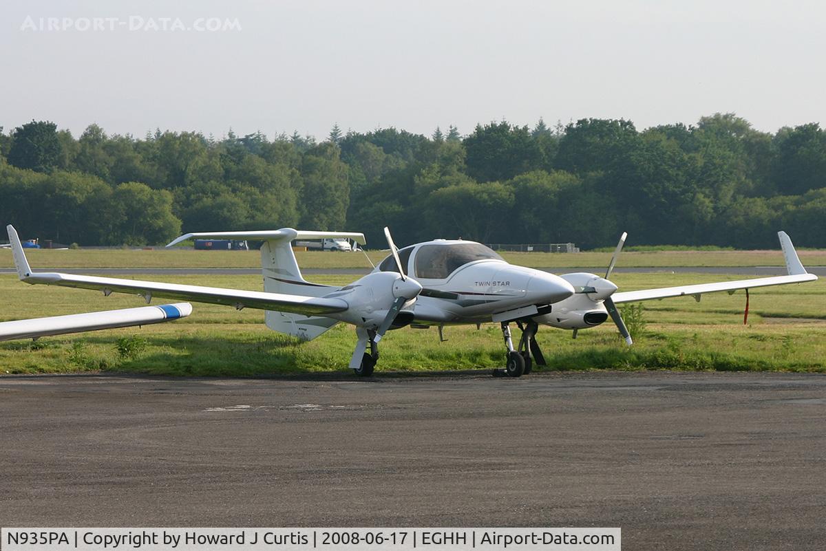 N935PA, 2008 Diamond DA-42 Twin Star C/N 42.AC125, Privately owned.