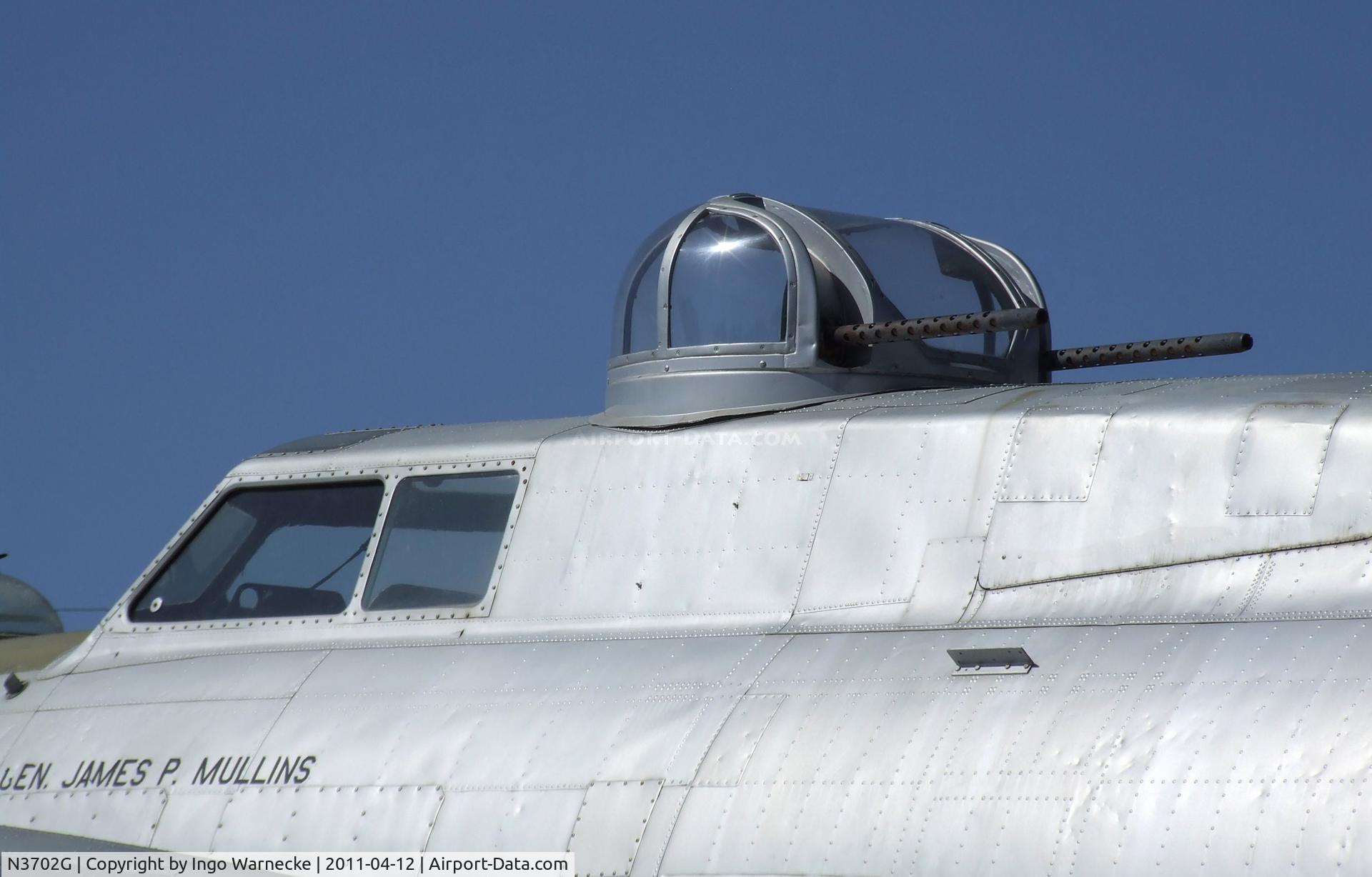 N3702G, 1943 Boeing B-17G Flying Fortress C/N 43-38635, Boeing B-17G Flying Fortress at the Castle Air Museum, Atwater CA