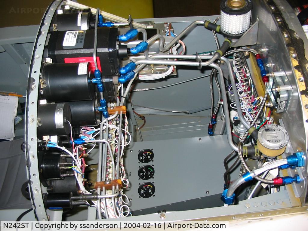 N242ST, 2003 Vans RV-4 C/N 3313, Panel and Firewall Accss