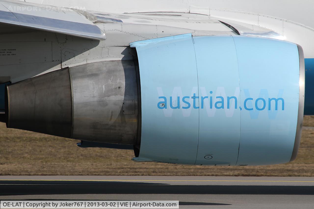 OE-LAT, 1991 Boeing 767-31A C/N 25273, Austrian Airlines