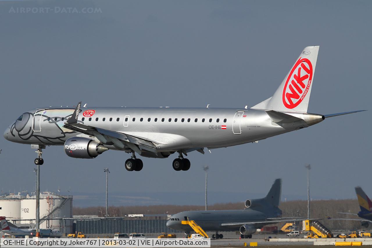 OE-IHE, 2010 Embraer 190LR (ERJ-190-100LR) C/N 19000387, NIKI
