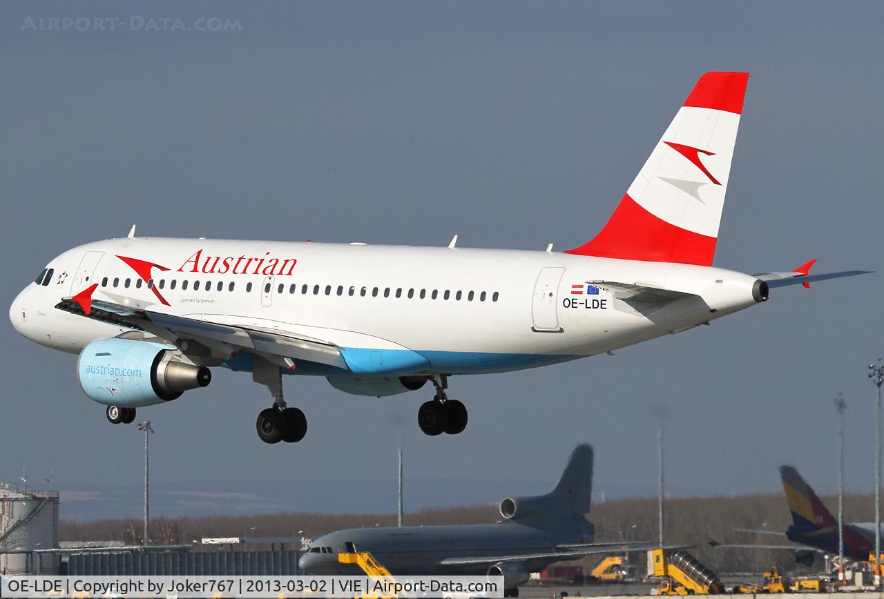OE-LDE, 2005 Airbus A319-112 C/N 2494, Austrian Airlines
