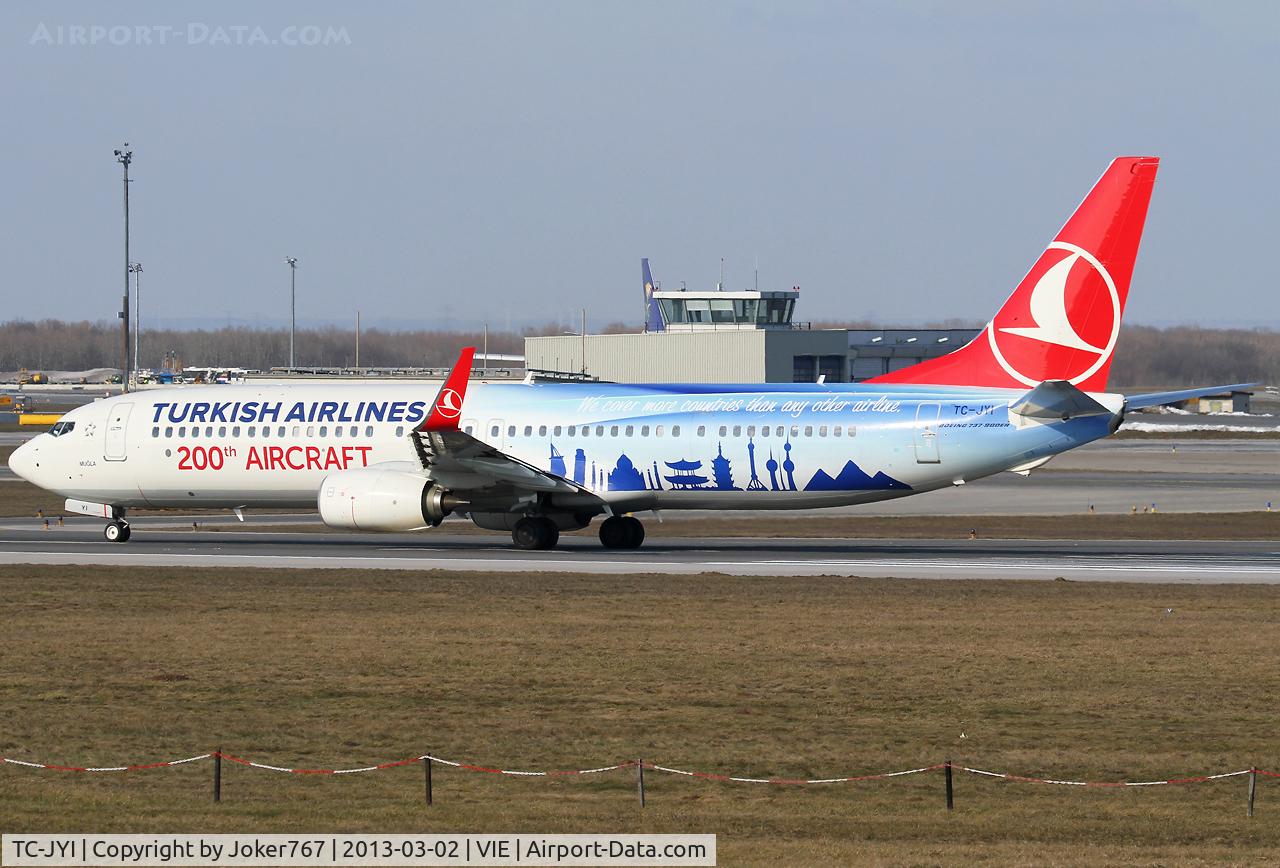TC-JYI, 2012 Boeing 737-9F2/ER C/N 40985, Turkish Airlines