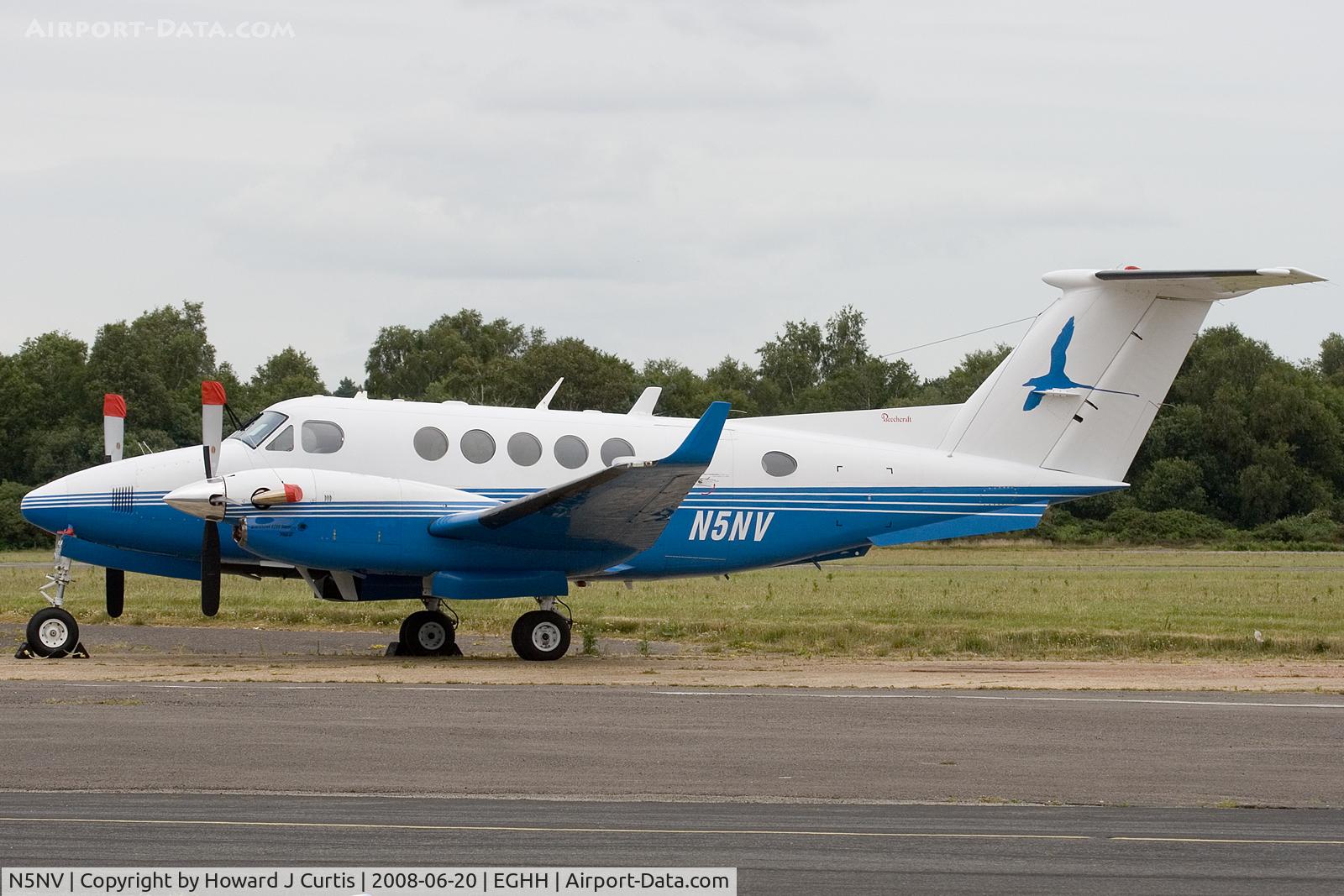 N5NV, 1984 Beech B200 King Air C/N BB-1202, Corporate