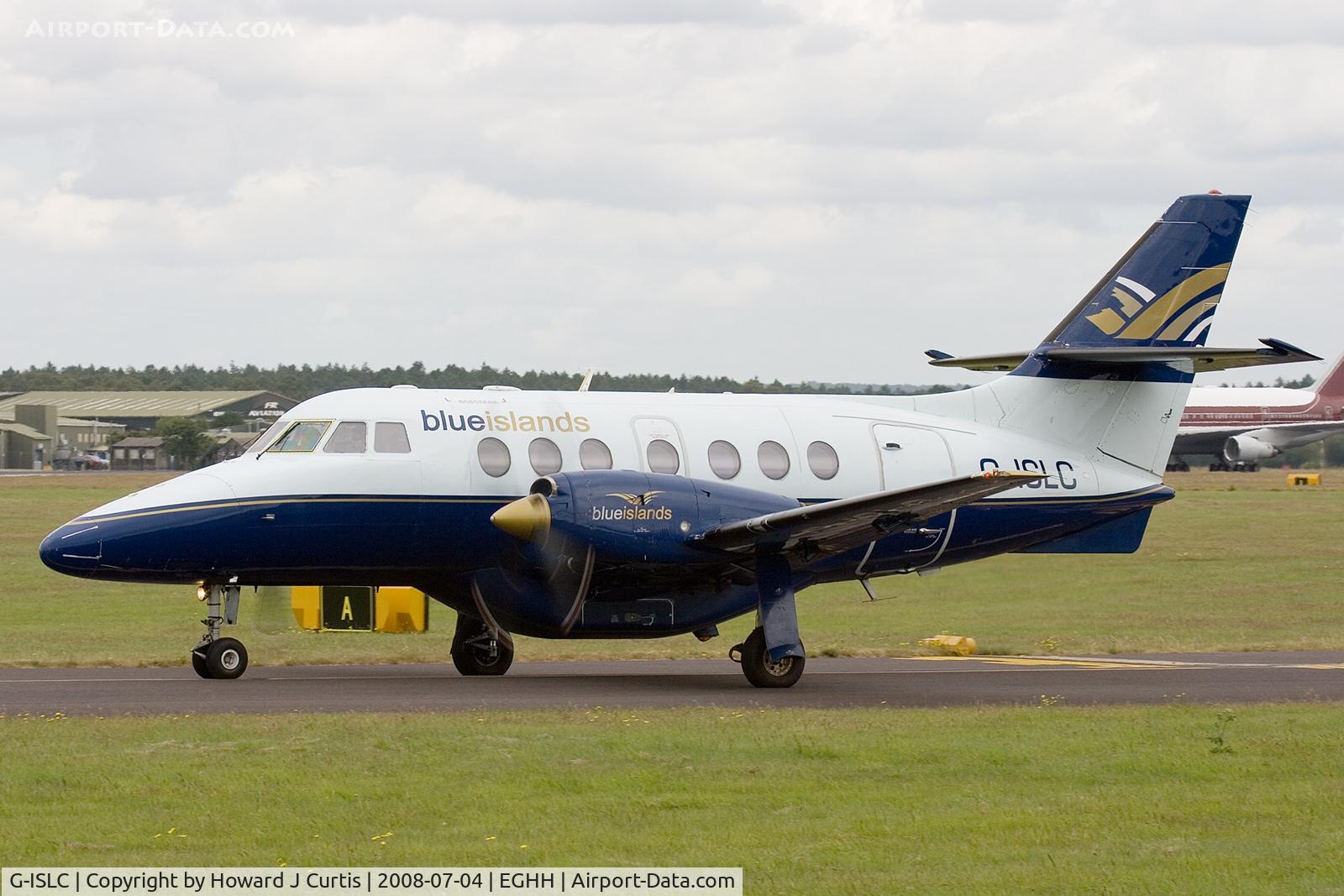 G-ISLC, 1989 British Aerospace BAe-3201 Jetstream 31 C/N 873, Blue Islands.
