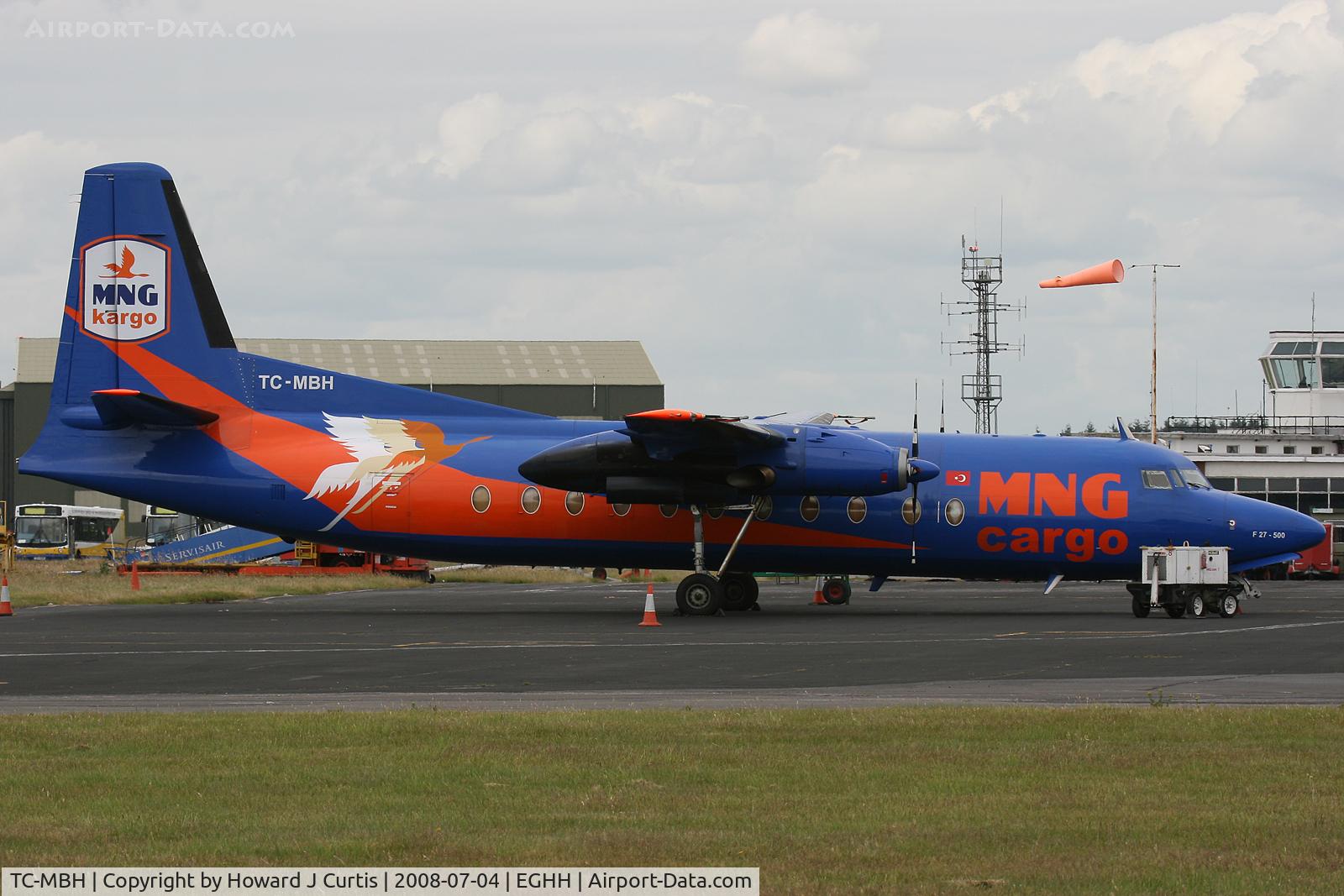TC-MBH, 1977 Fokker F-27-500 Friendship C/N 10550, MNG Cargo
