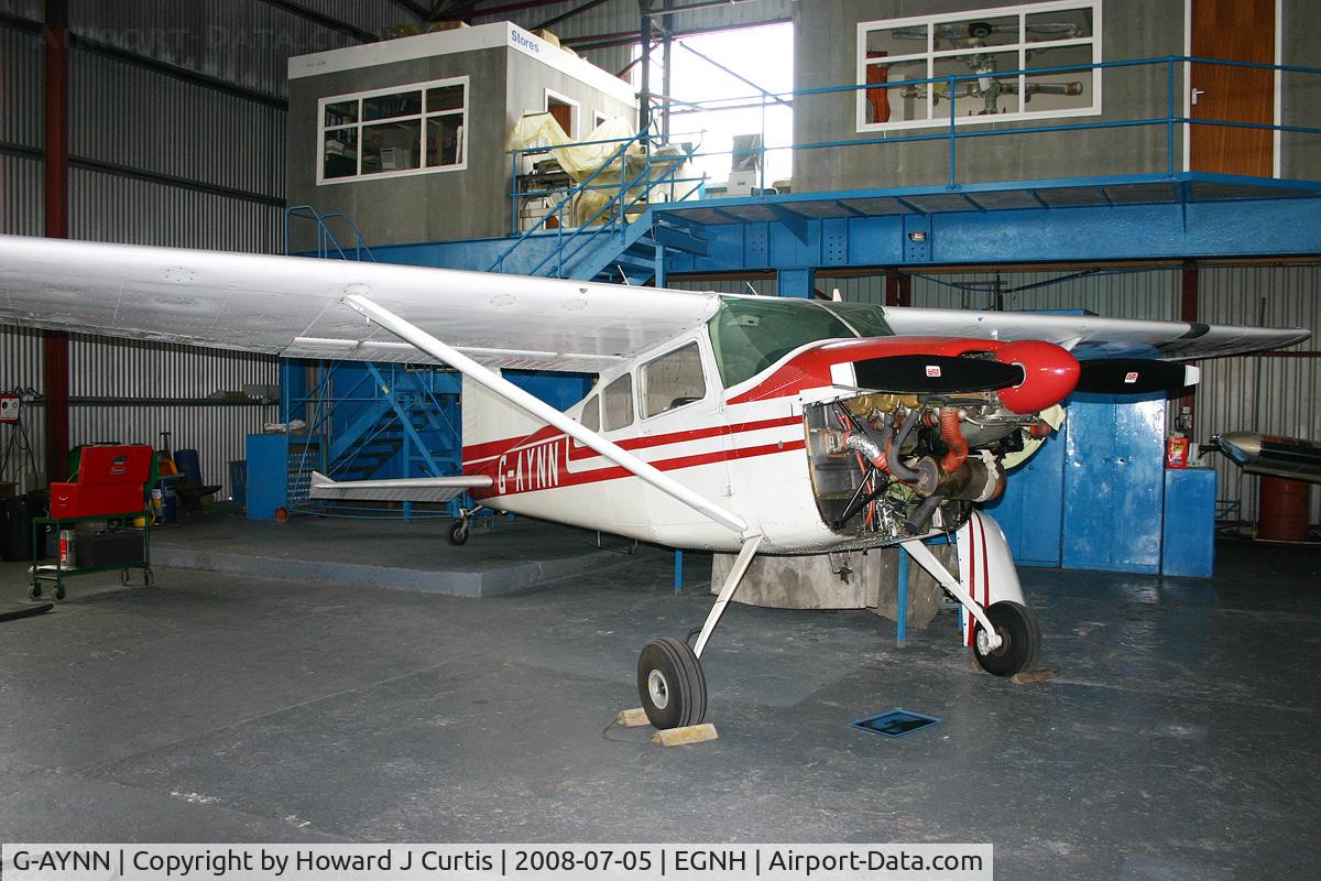 G-AYNN, 1962 Cessna 185B Skywagon C/N 185-0518, Privately owned.
