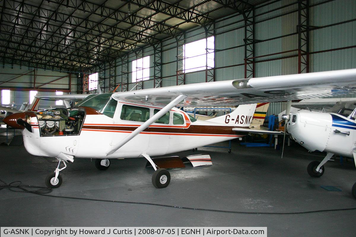 G-ASNK, 1963 Cessna 210B C/N 205-0400, Privately owned.