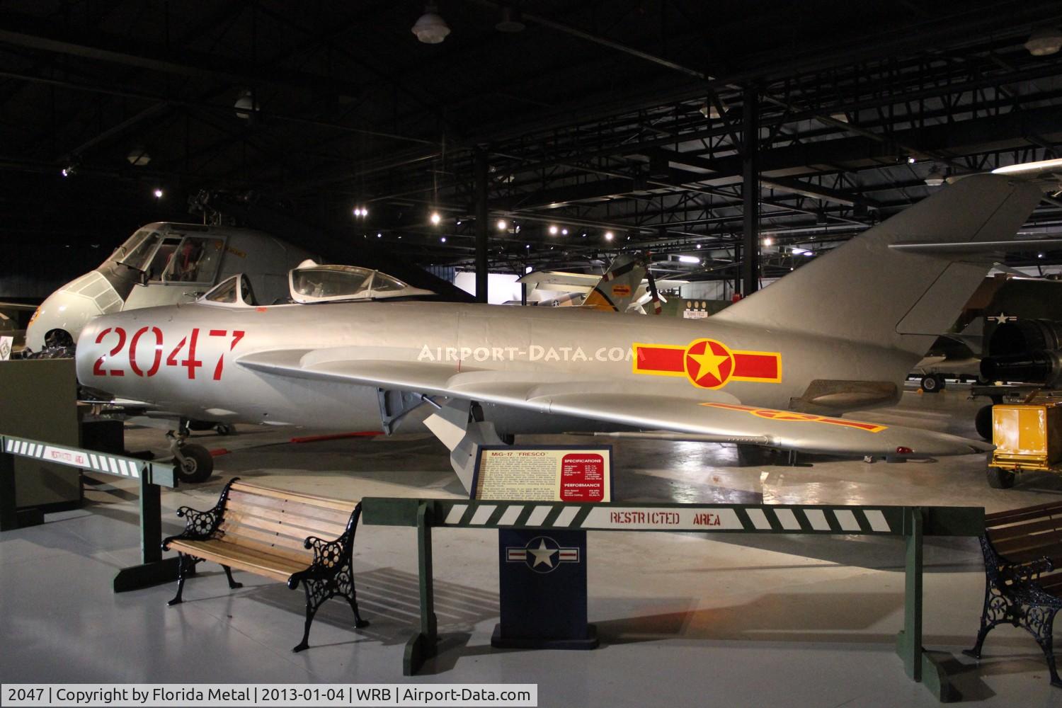 2047, Mikoyan-Gurevich MiG-17F C/N Not found 2047, Mig-17