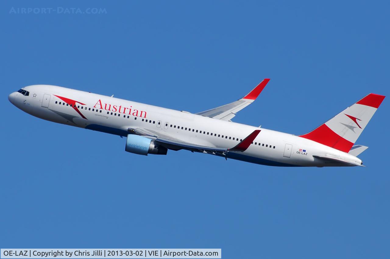 OE-LAZ, 1999 Boeing 767-3Z9 C/N 30331, Austrian Airlines