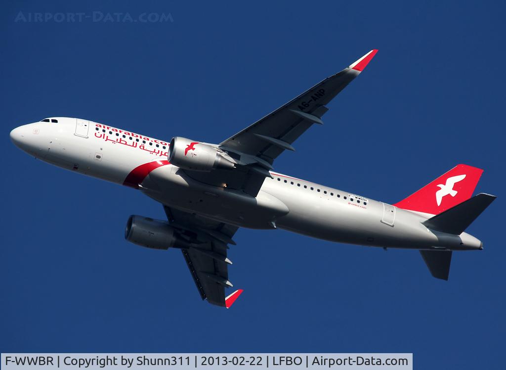 F-WWBR, 2013 Airbus A320-214 C/N 5502, C/n 5502 - To be A6-ANP