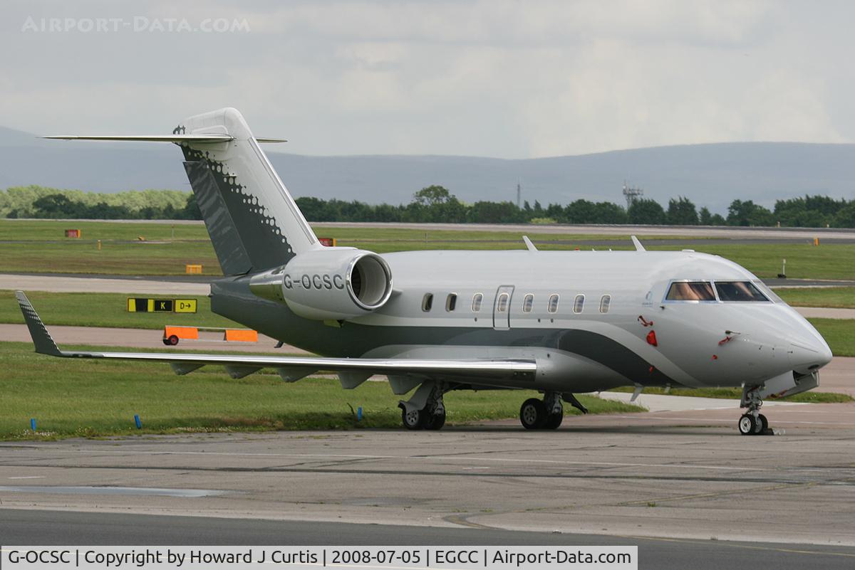 G-OCSC, 2001 Bombardier Challenger 604 (CL-600-2B16) C/N 5505, Privately owned.