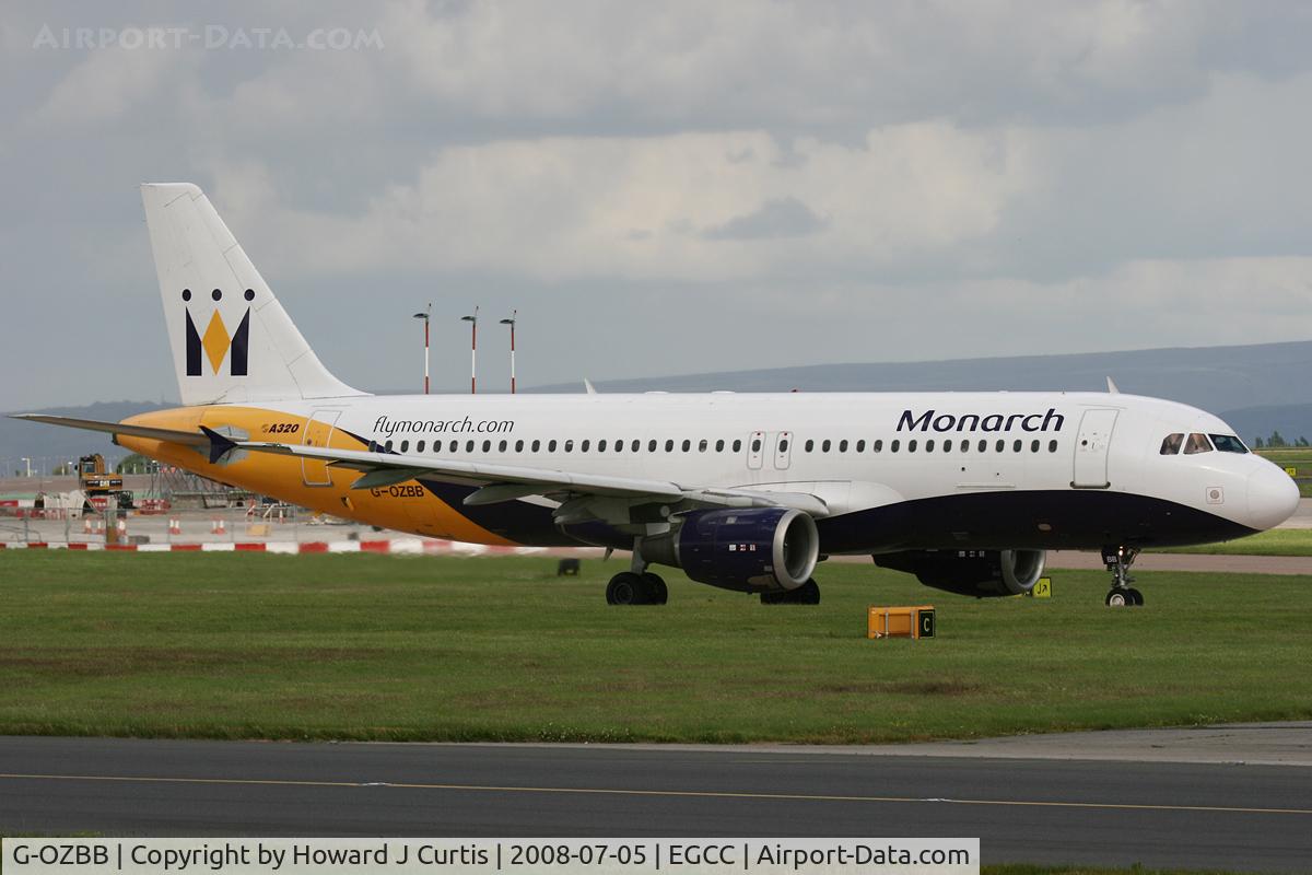 G-OZBB, 1994 Airbus A320-212 C/N 389, Monarch Airlines.