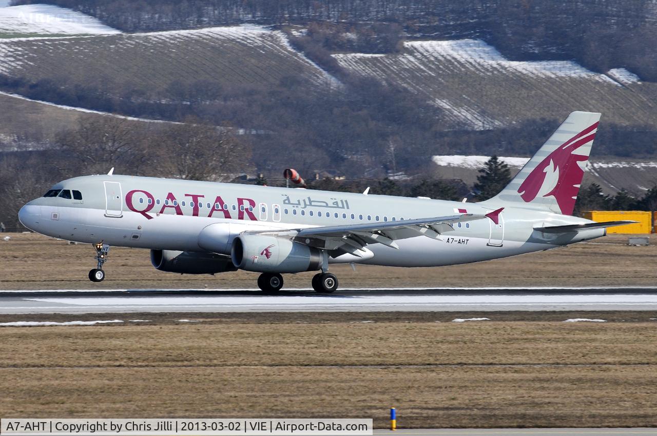 A7-AHT, 2012 Airbus A320-232 C/N 5078, Qatar Airways
