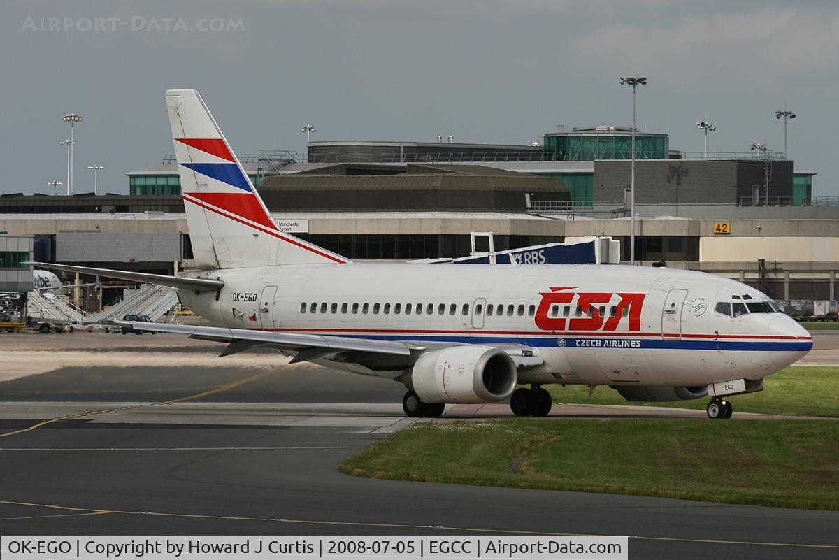 OK-EGO, 1999 Boeing 737-55S C/N 28475/3096, CSA Czech Airlines.
