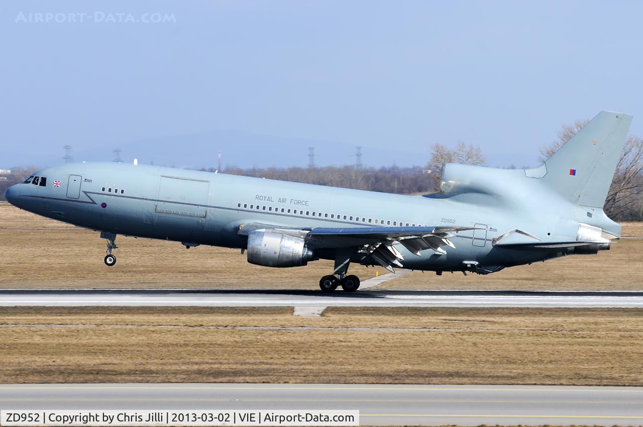 ZD952, 1979 Lockheed L-1011-500 Tristar (KC.1) C/N 193V-1168, Royal Air Force - Lockheed TriStar
