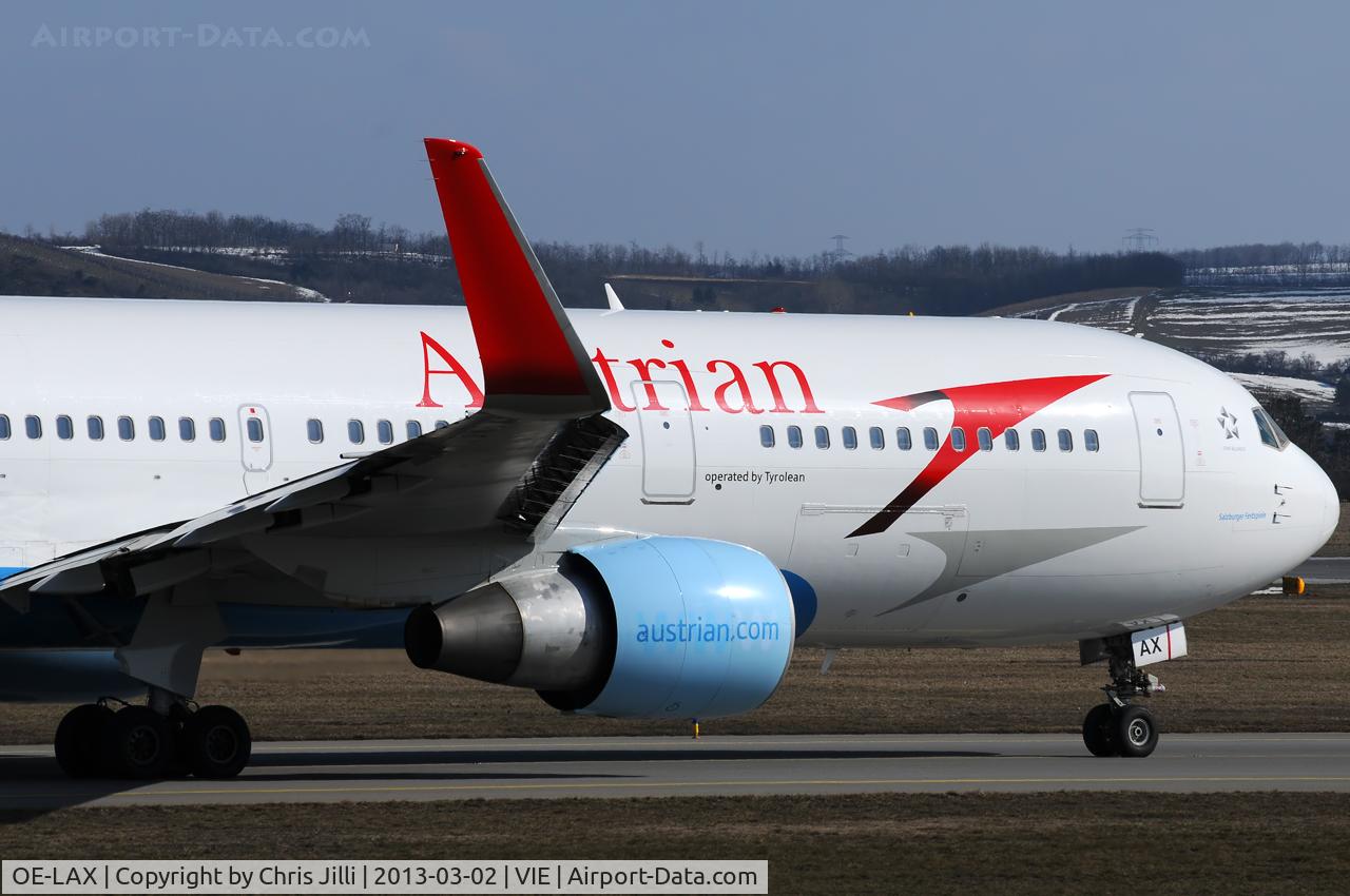 OE-LAX, 1992 Boeing 767-3Z9/ER C/N 27095, Austrian Airlines