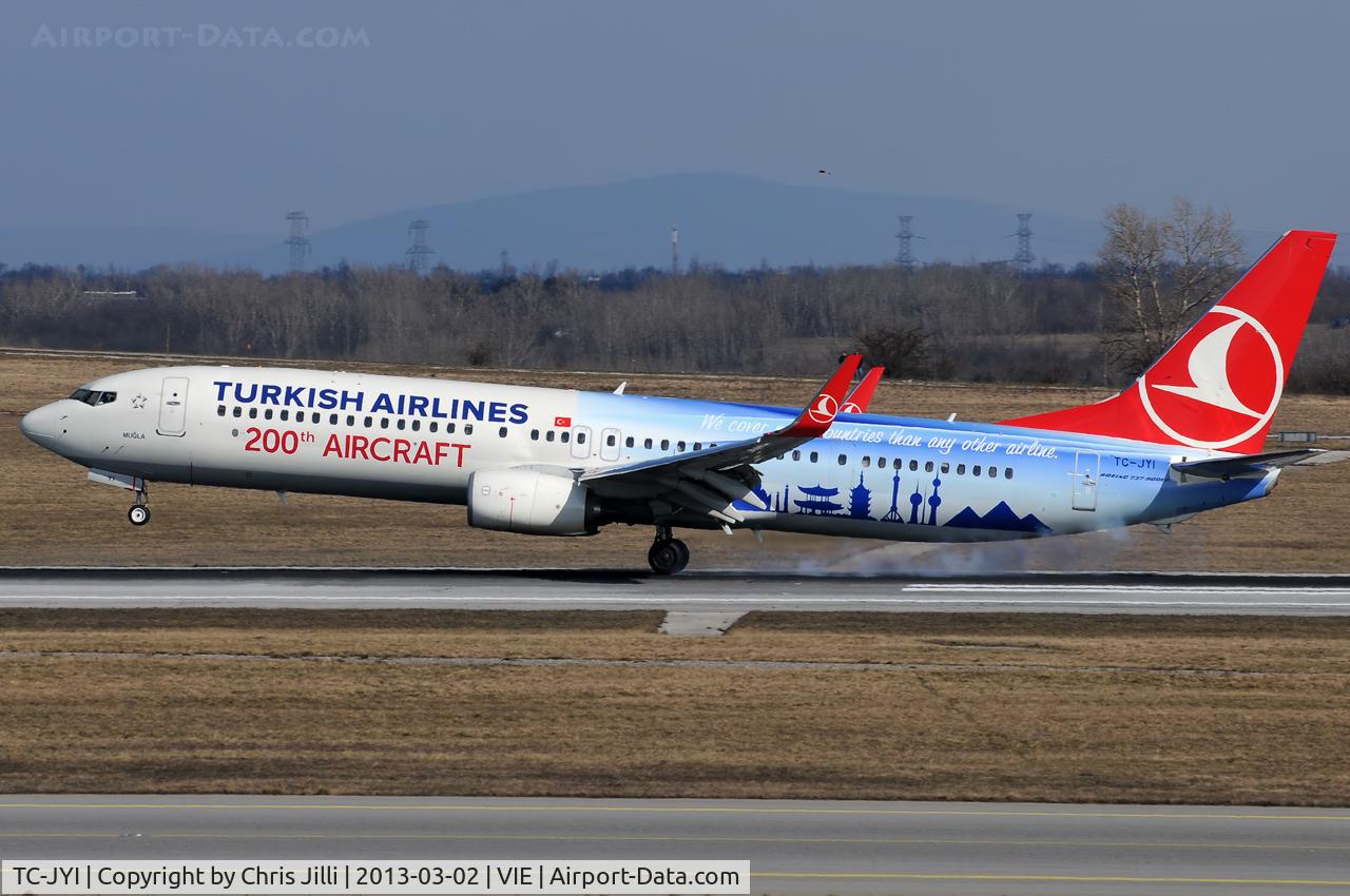 TC-JYI, 2012 Boeing 737-9F2/ER C/N 40985, Turkish Airlines