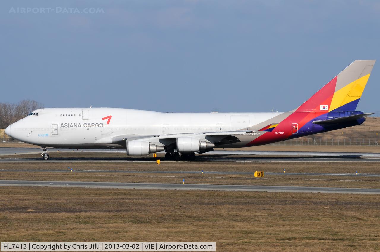 HL7413, 1991 Boeing 747-48ESF C/N 25405, Asiana Airlines Cargo