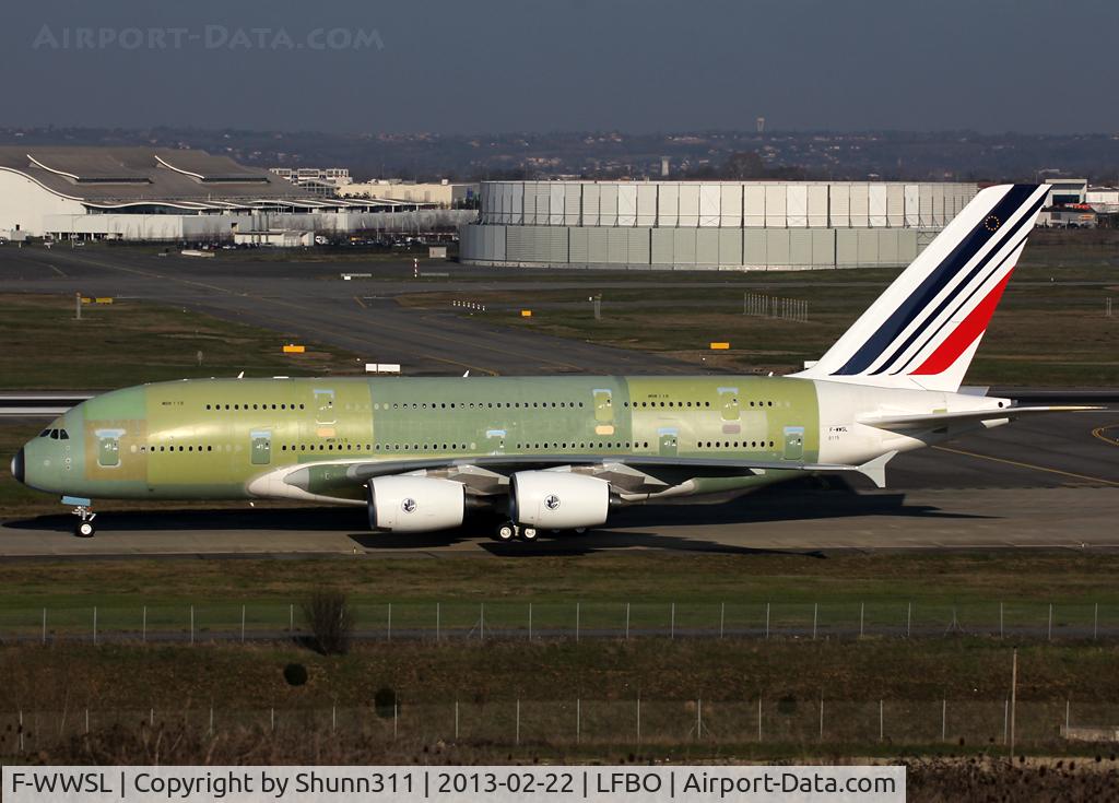 F-WWSL, 2013 Airbus A380-861 C/N 115, C/n 0115 - For Air France