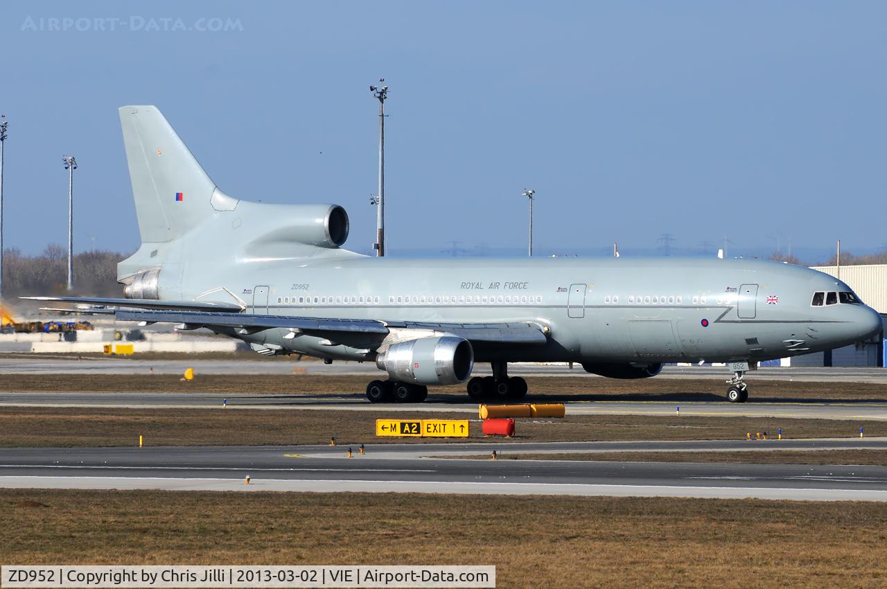 ZD952, 1979 Lockheed L-1011-500 Tristar (KC.1) C/N 193V-1168, Royal Air Force - Lockheed TriStar
