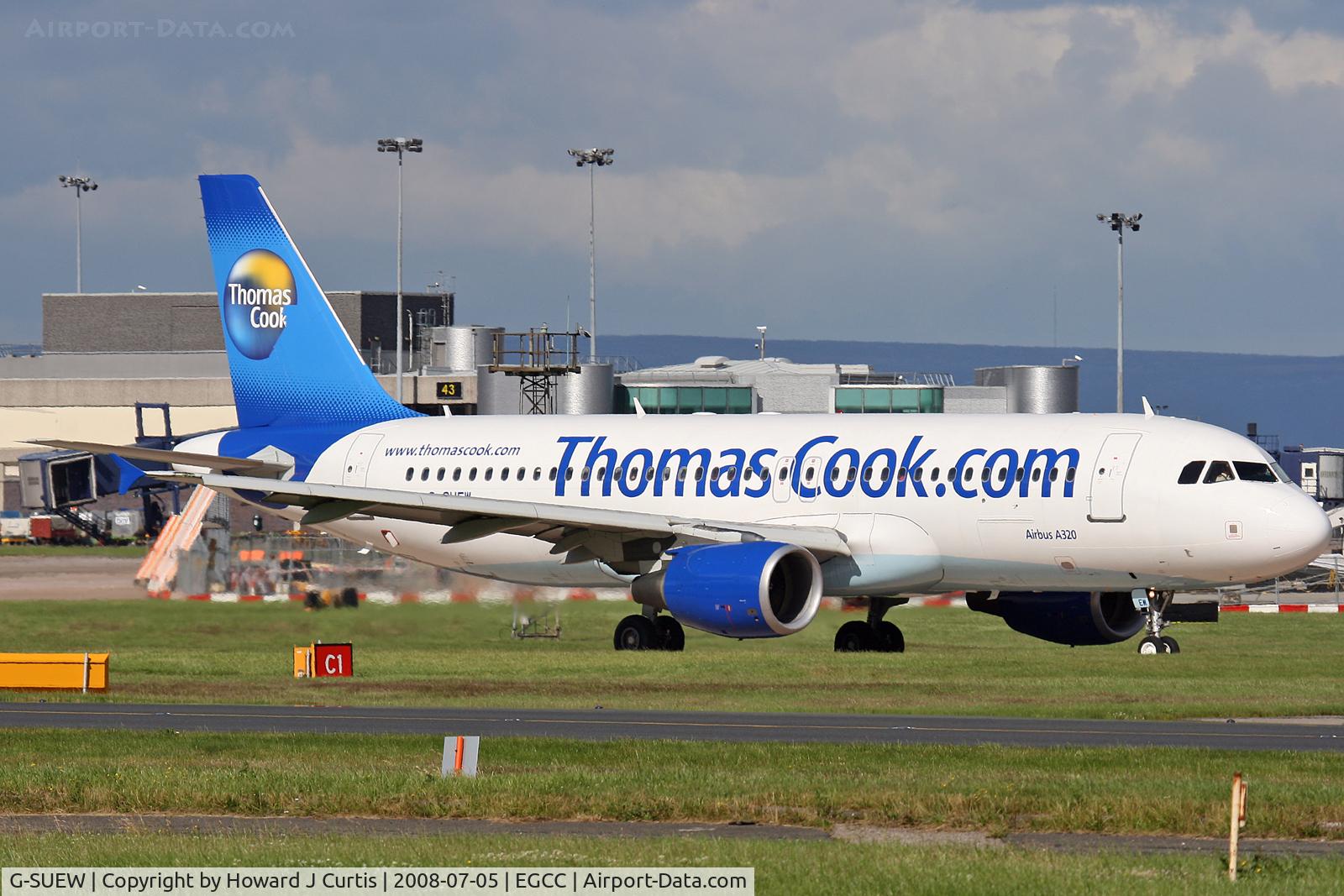 G-SUEW, 2003 Airbus A320-214 C/N 1961, Thomas Cook