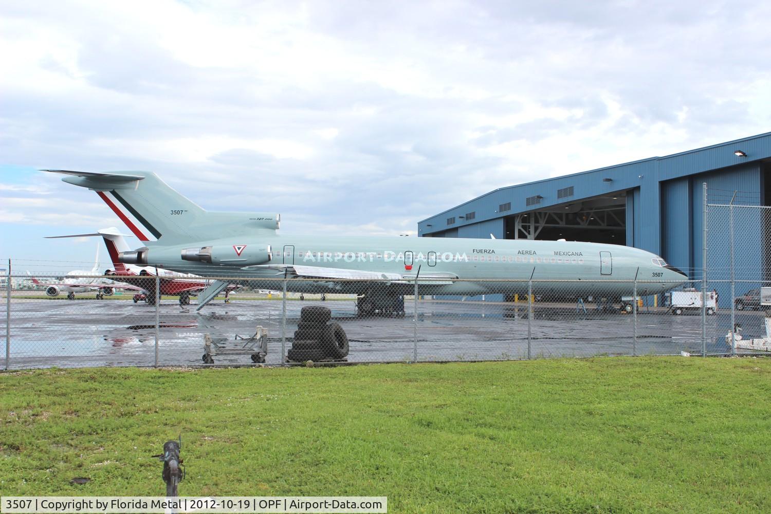 3507, 1981 Boeing 727-264 C/N 22412, Mexican Air Force 727-200