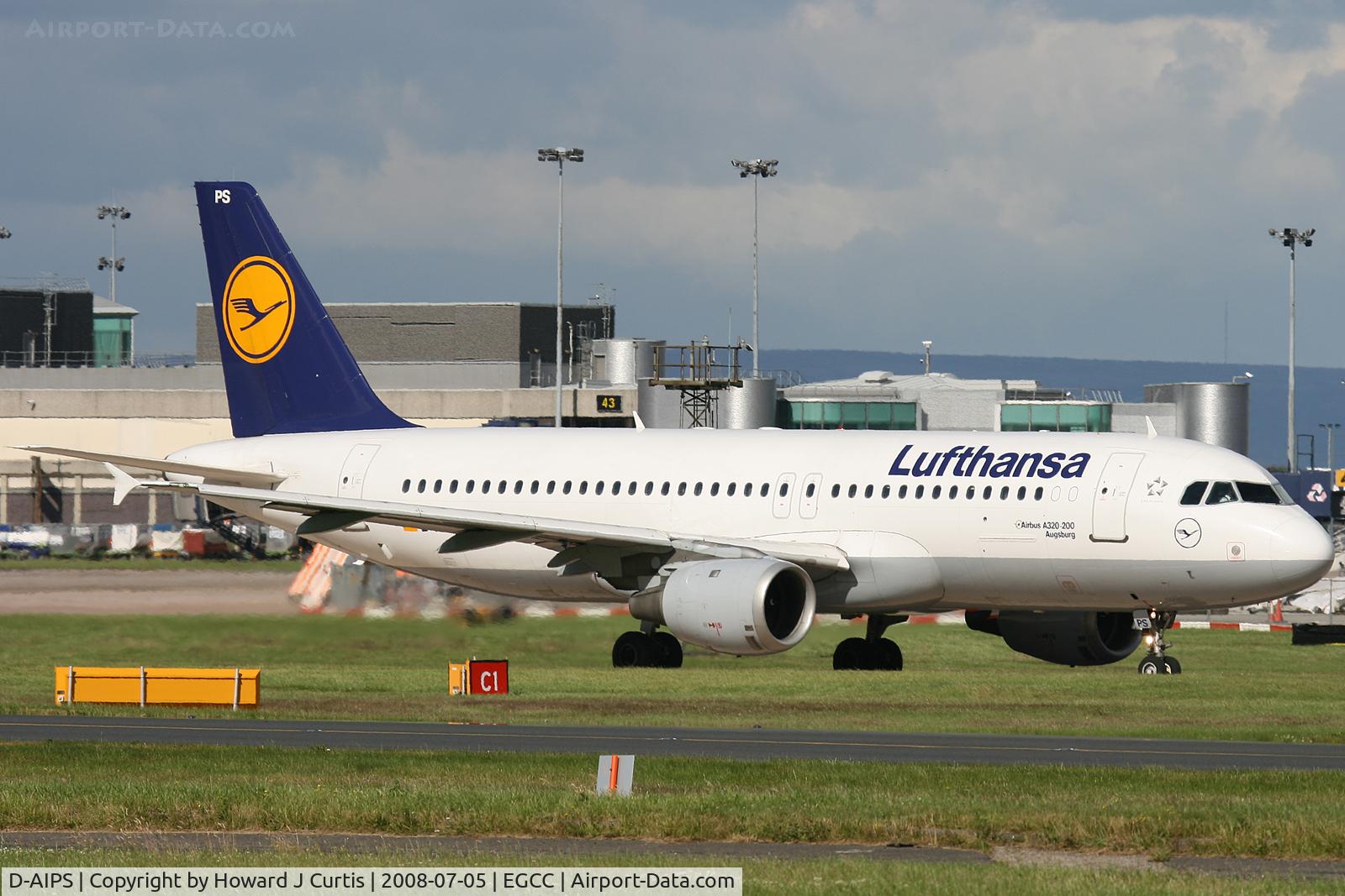 D-AIPS, 1990 Airbus A320-211 C/N 0116, Lufthansa.