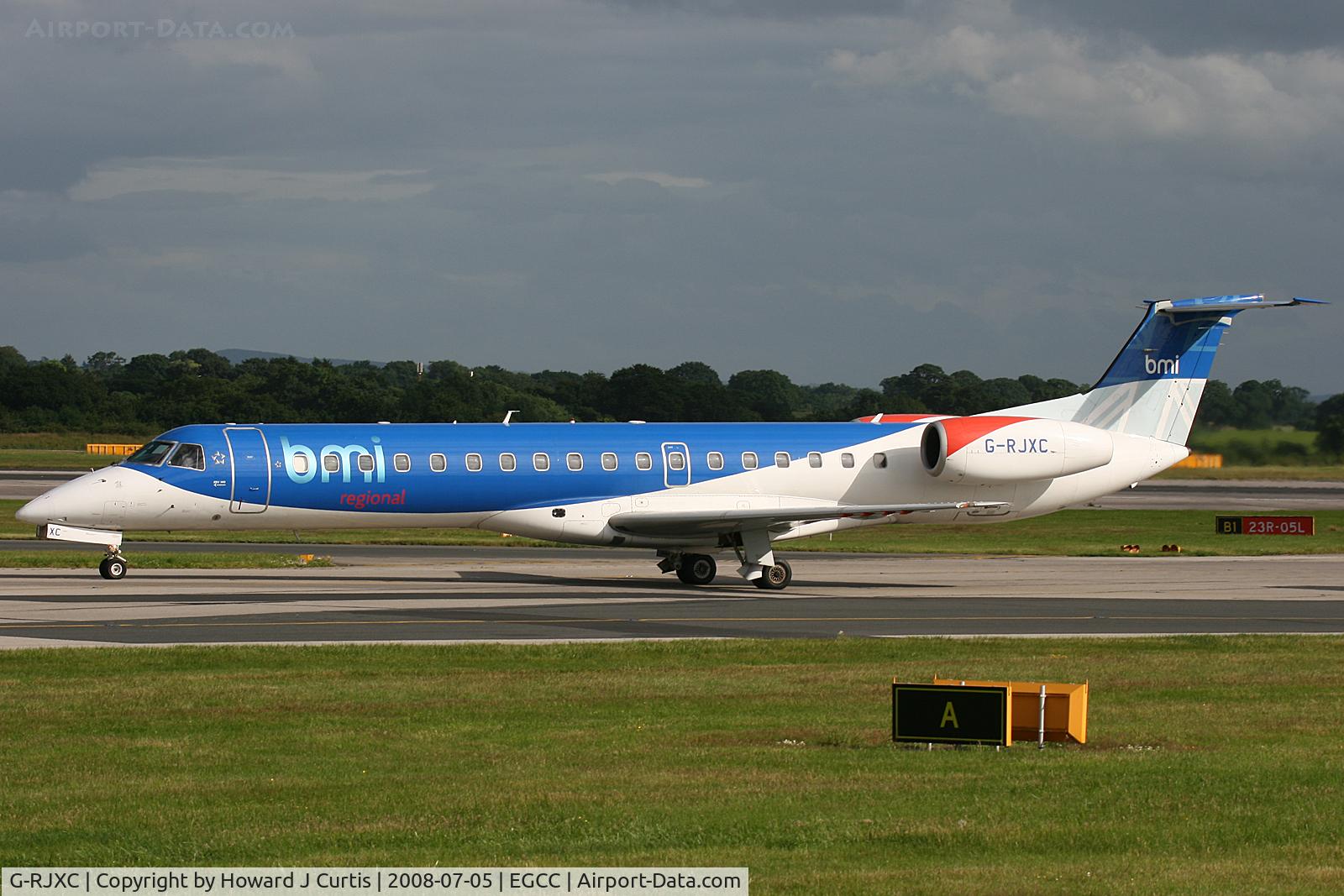 G-RJXC, 1999 Embraer EMB-145EP (ERJ-145EP) C/N 145153, BMI Regional.