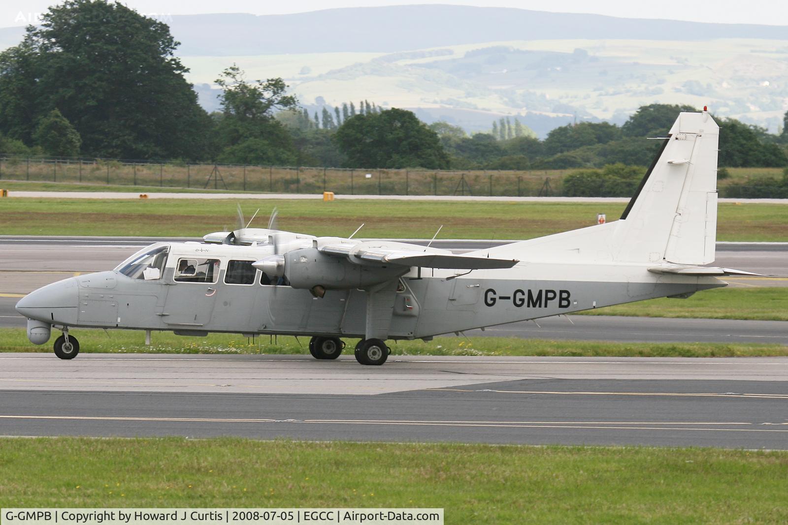 G-GMPB, 2002 Pilatus Britten-Norman BN-2T-4S Defender 4000 C/N 4011, Greater Manchester Police.