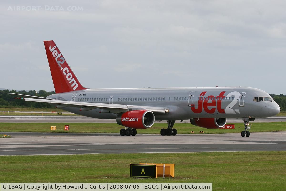 G-LSAG, 1987 Boeing 757-21B C/N 24014, Jet2.