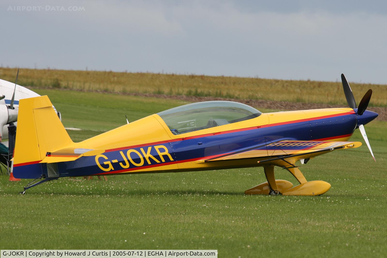 G-JOKR, 2008 Extra EA-300L C/N 1278, Privately owned.