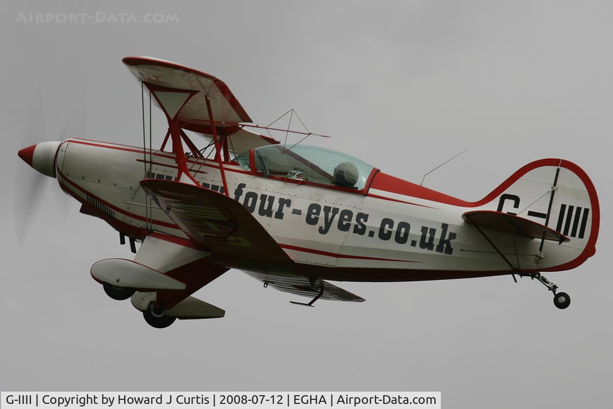 G-IIII, 1983 Pitts S-2B Special C/N 5010, Privately owned.