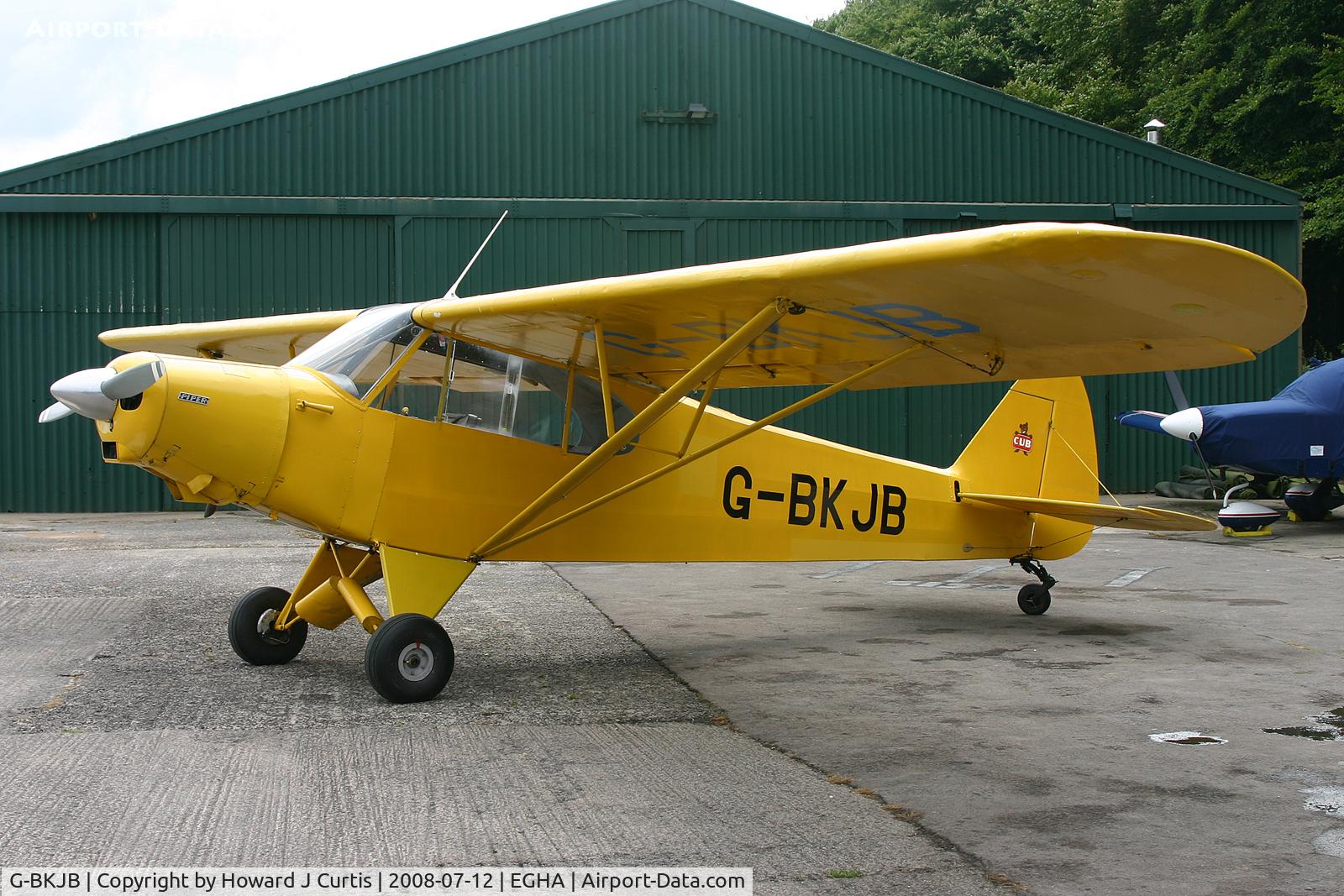G-BKJB, 1950 Piper L-21A Super Cub (PA-18-125) C/N 18-574, Privately owned.