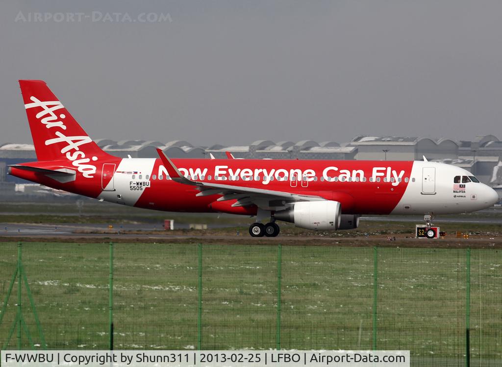 F-WWBU, 2013 Airbus A320-216 C/N 5505, C/n 5505 - To be 9M-AQU