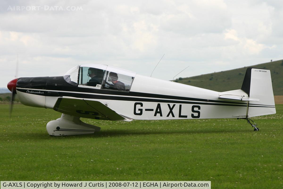 G-AXLS, 1959 Jodel DR-105A Ambassadeur C/N 86, Privately owned.