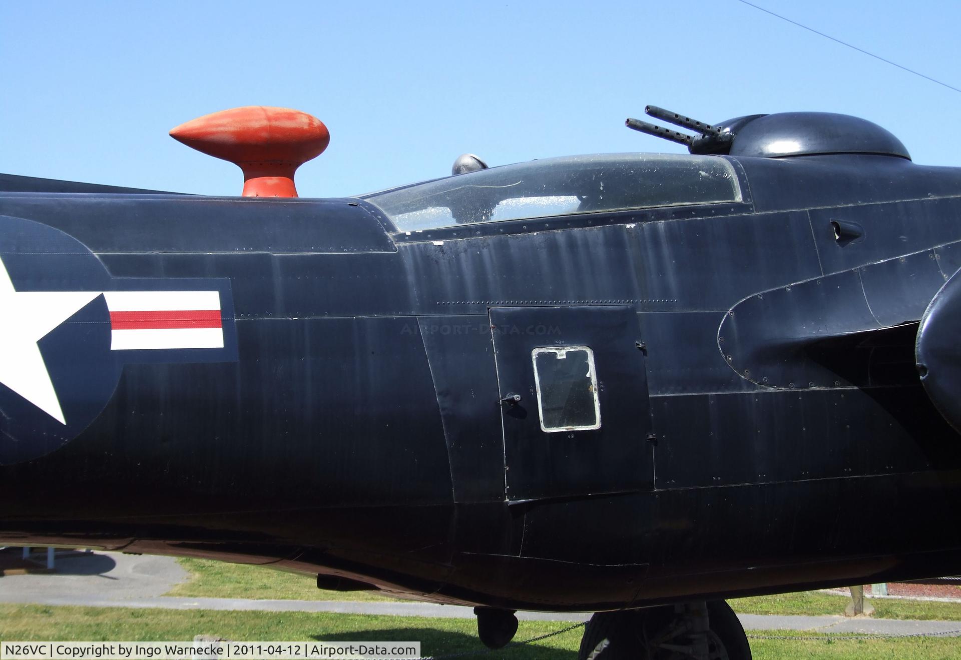 N26VC, 1941 Douglas A-26B Invader C/N 7185, Douglas A-26B Invader at the Castle Air Museum, Atwater CA