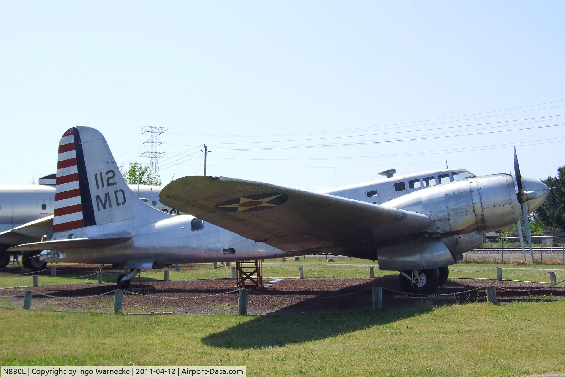 N880L, 1940 Douglas B-23 Dragon C/N 2733, Douglas B-23 Dragon at the Castle Air Museum, Atwater CA