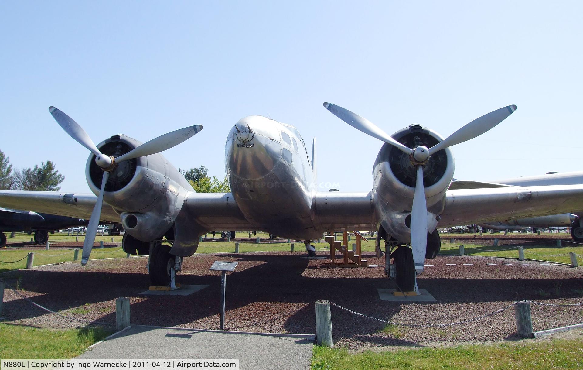 N880L, 1940 Douglas B-23 Dragon C/N 2733, Douglas B-23 Dragon at the Castle Air Museum, Atwater CA