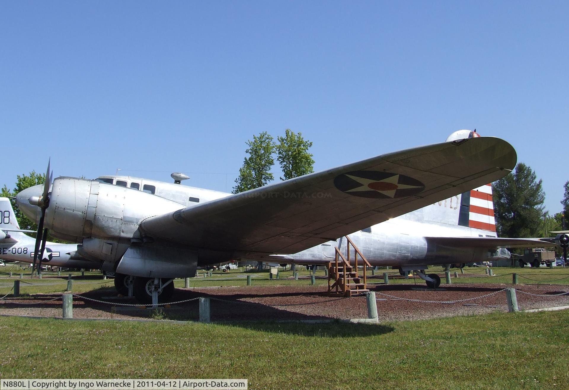 N880L, 1940 Douglas B-23 Dragon C/N 2733, Douglas B-23 Dragon at the Castle Air Museum, Atwater CA