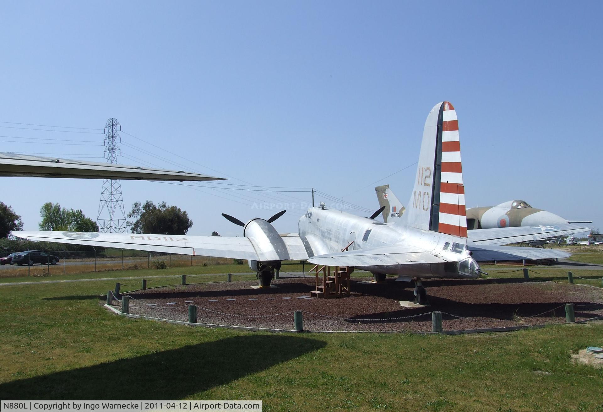 N880L, 1940 Douglas B-23 Dragon C/N 2733, Douglas B-23 Dragon at the Castle Air Museum, Atwater CA