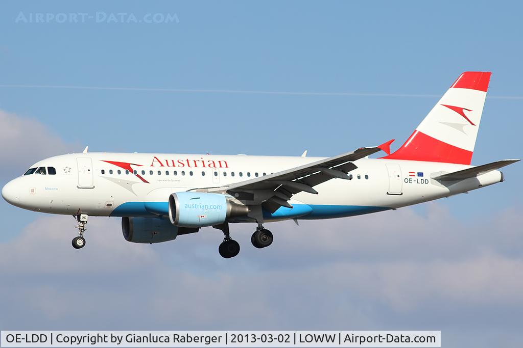 OE-LDD, 2005 Airbus A319-112 C/N 2416, OE-LDD @ LOWW