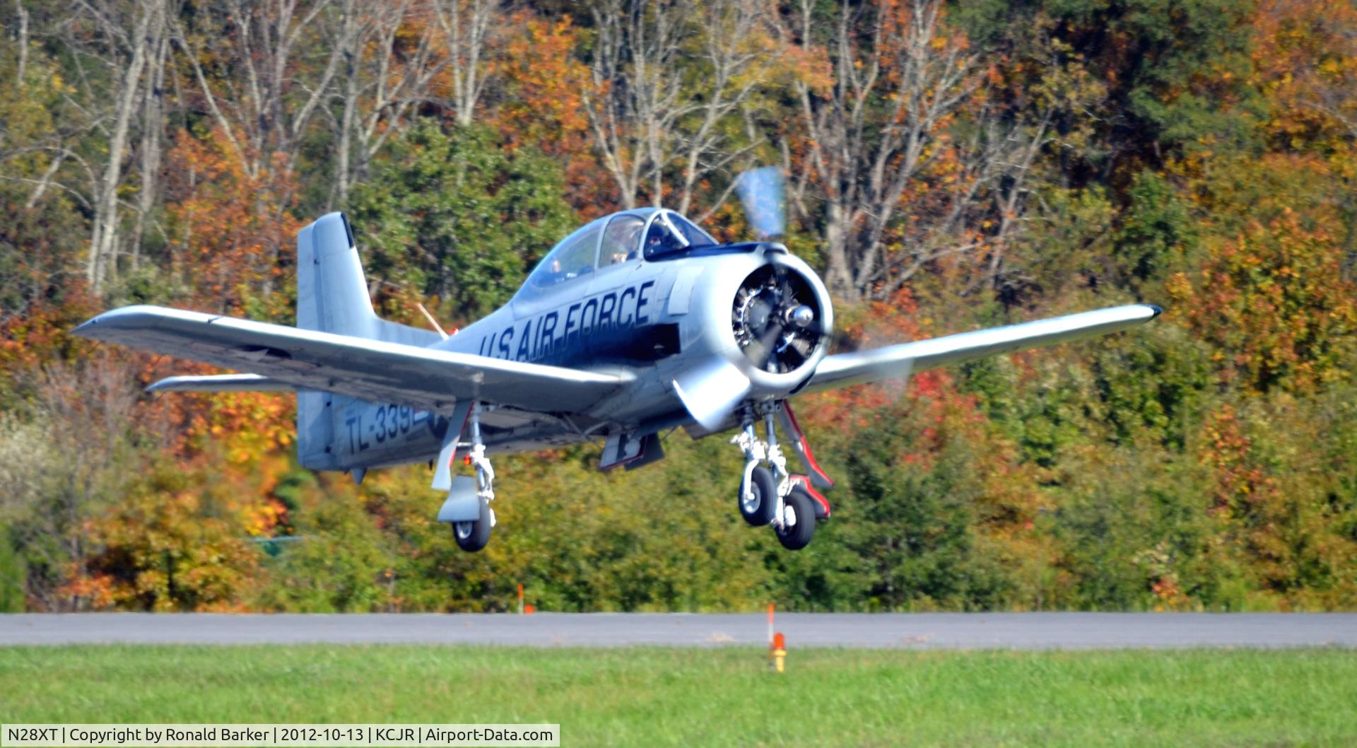 N28XT, 1958 North American T-28B Trojan C/N 200-410 (138339), Takeoff - Culpeper Air Fest 2012