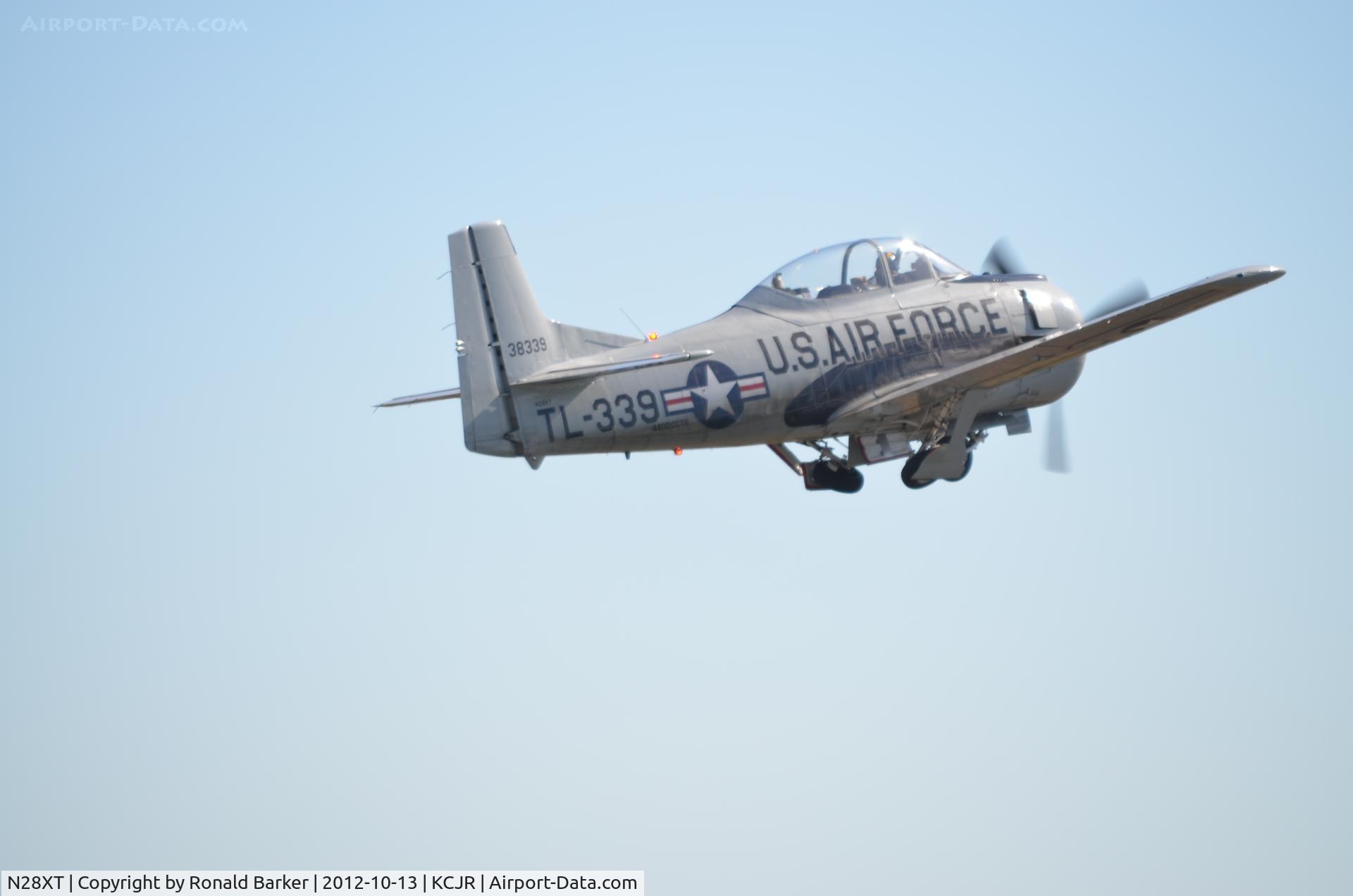 N28XT, 1958 North American T-28B Trojan C/N 200-410 (138339), Takeoff - Culpeper Air Fest 2012