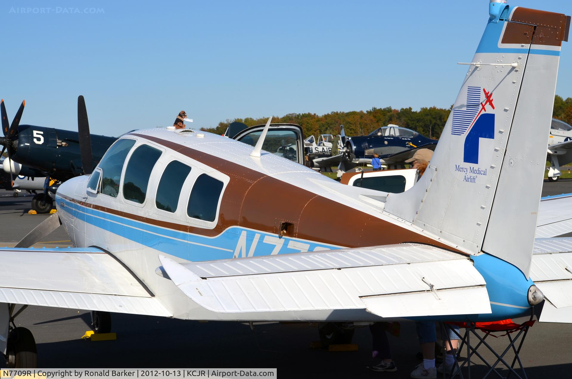N7709R, 1968 Beech 36 Bonanza C/N E-102, Culpeper Air Fest 2012