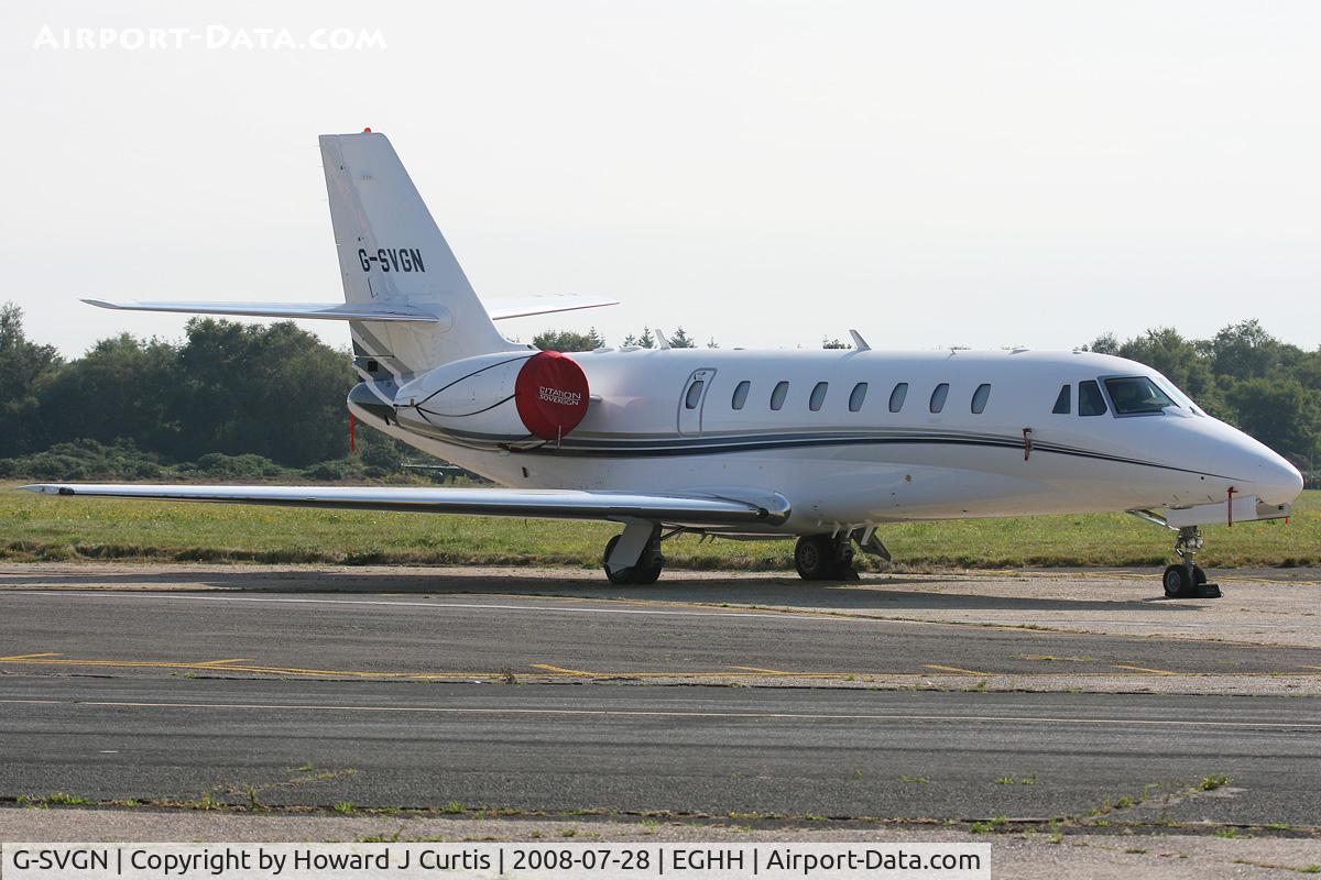 G-SVGN, 2008 Cessna 680 Citation Sovereign C/N 680-0198, Prestige JP Ltd.