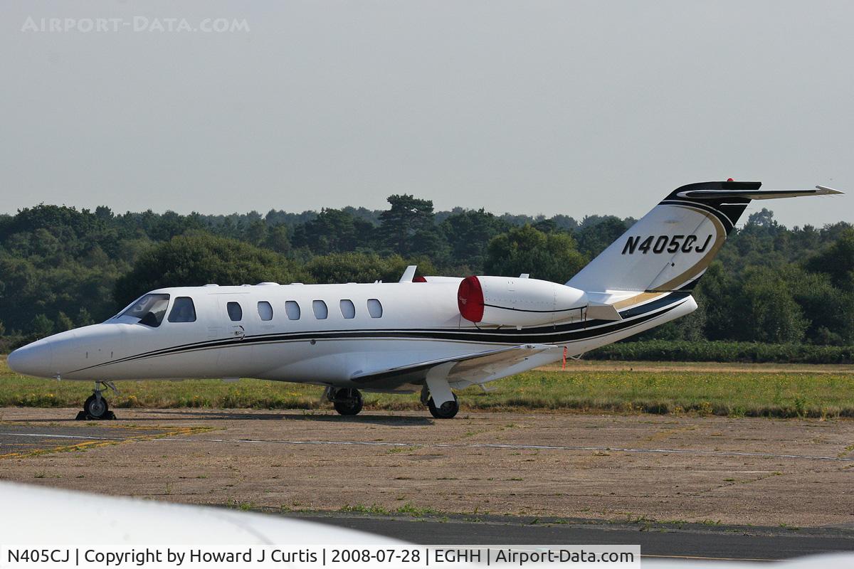 N405CJ, 2008 Cessna 525A CitationJet CJ2+ C/N 525A0405, Corporate